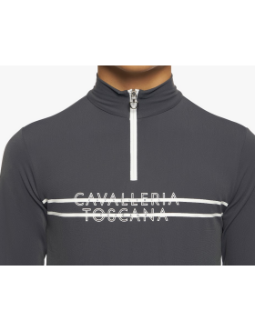 Cavalleria Toscana - Enfant - Polo technique POO084 Gris Anthracite