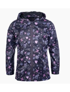 Hkm-Blouson et Manteaux- Imperméable dark lila