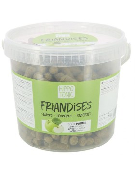 Hippo Tonic-Friandise-pot 3 kg Goût Pomme