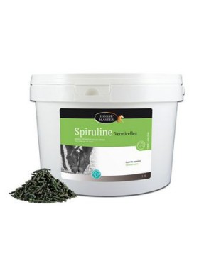 Horse Master-Complément-Spiruline Vermicelles 1KG