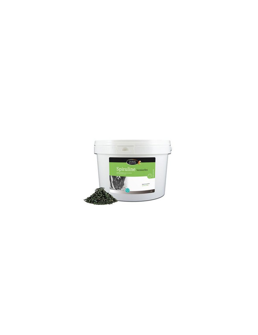 Horse Master-Complément-Spiruline Vermicelles 1KG