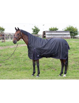 Harry's Horse-Couverture-Couverture Imperméable 200G Noir/Violet