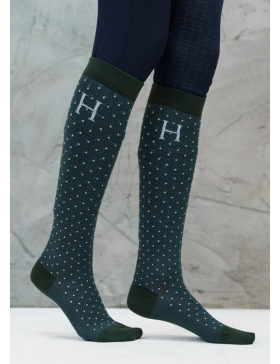 Harcour-Accessoires-Lot de 3 paires deChaussettes Sirene Winter navy/kaki/Ruby 