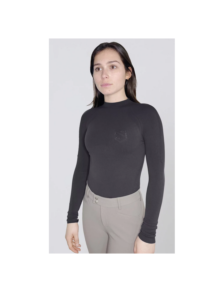 Samshield-T-shirt-Alicia Turtle Neck Navy manche longue