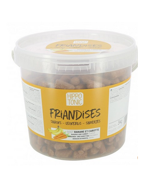 Hippo-Tonic-Friandises-Goût Carotte Banane 3Kg