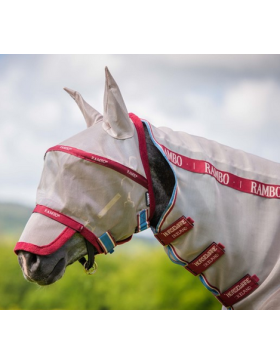 Horseware-Masque pour chevaux-Masque Anti mouche