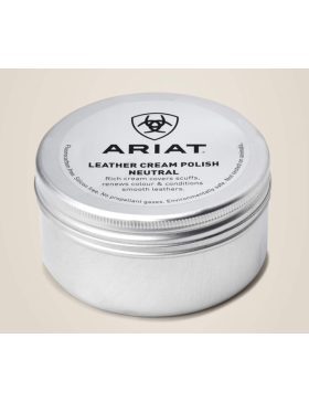 Ariat-Entretiens Bottes-Leather Cream Polish Neutral 100ml