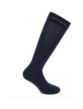 Equitheme-Chaussettes-Paire de chaussettes Classic Marine