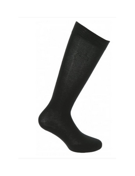 Equitheme-Chaussettes-Chaussettes X1 Noir/Strass