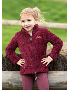 Harry's Horse- Pull et Gilet-Veste Loulou Bordeaux