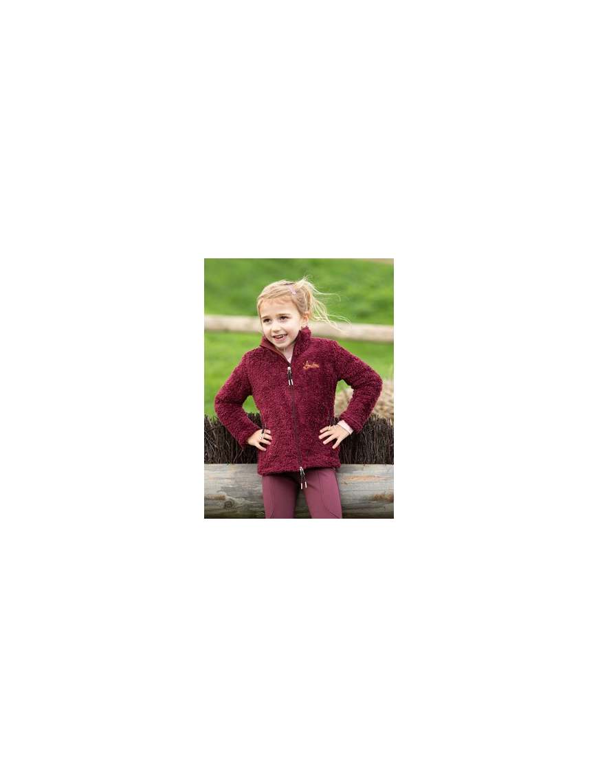 Harry's Horse- Pull et Gilet-Veste Loulou Bordeaux