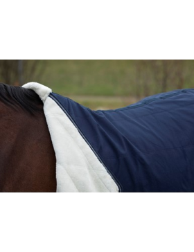 Harry's Horse-Couverture-Couverture de box Highliner Comfort Boa Navy 