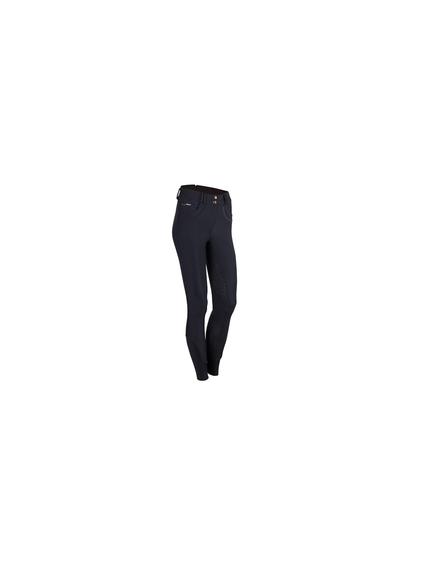 Harry's Horse-Pantalon Femme-Pantalon taille haute noir