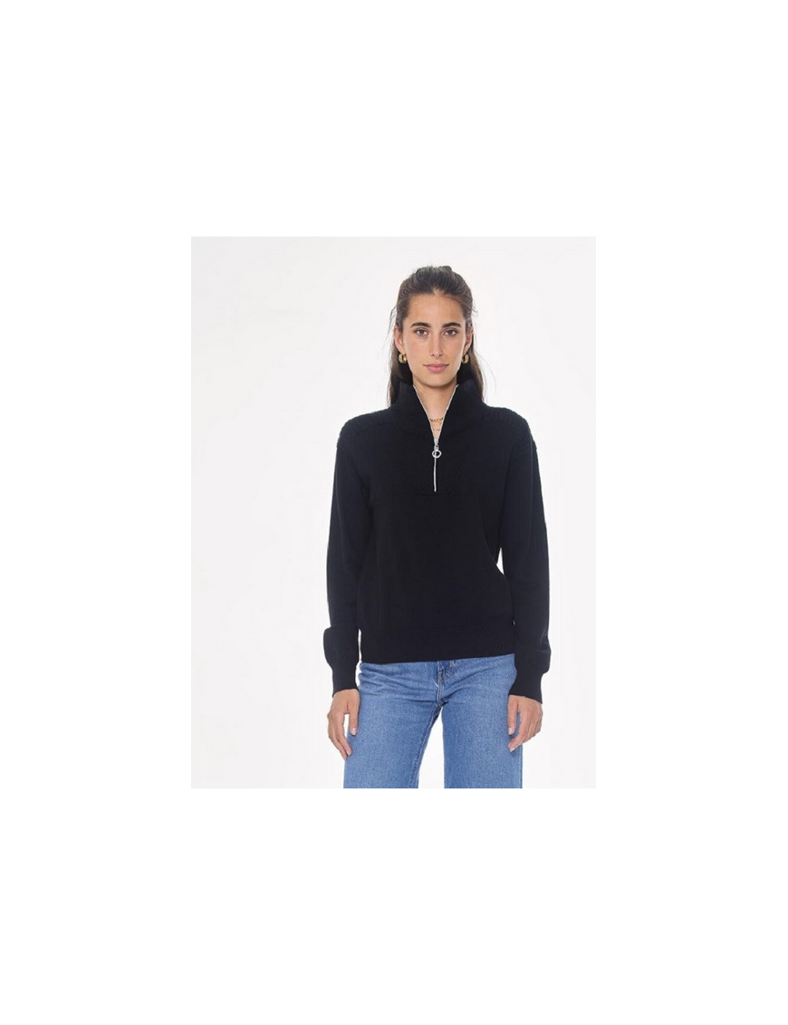 Harcour-Pulls et Gilet-Pull Pachana Noir 