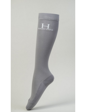 Harcour-Chaussettes-Chaussettes X2 Badminton Gris