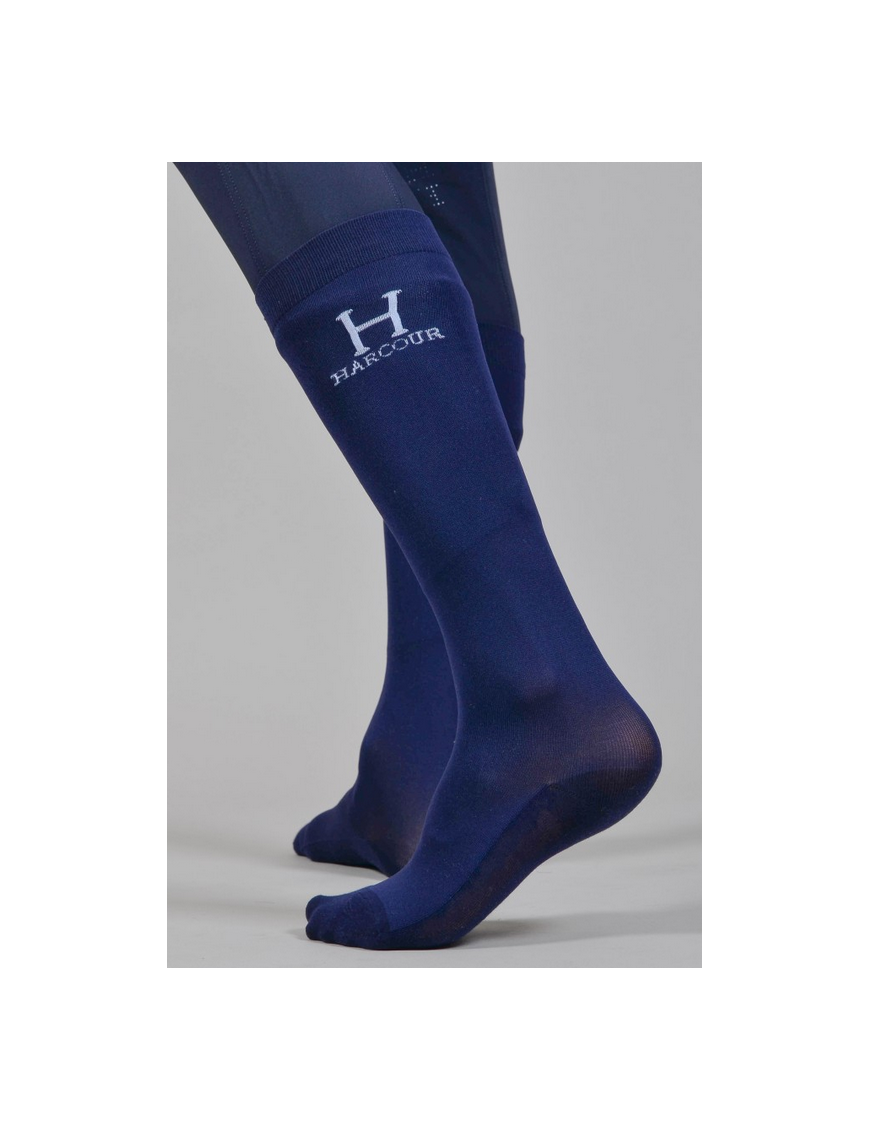 Harcour-Chaussettes-Chaussettes X2 Badminton Navy