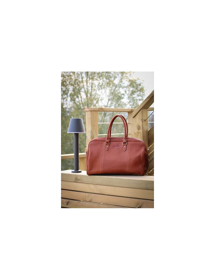 Penelope leprevost - sac a main - etretat - grand model - cognac