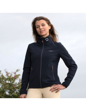 Dy'on - veste softshell - femme - marine 