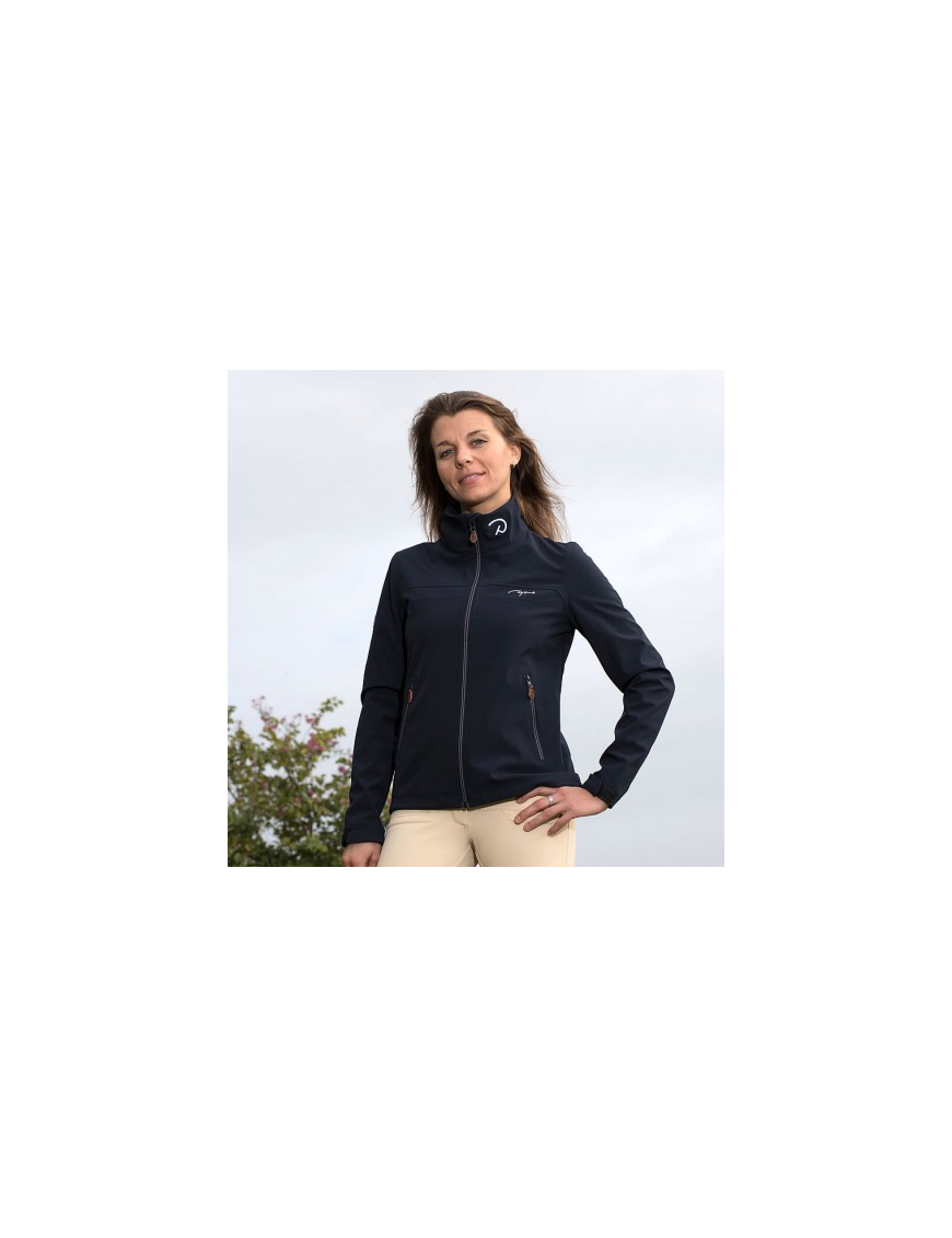 Dy'on - veste softshell - femme - marine 