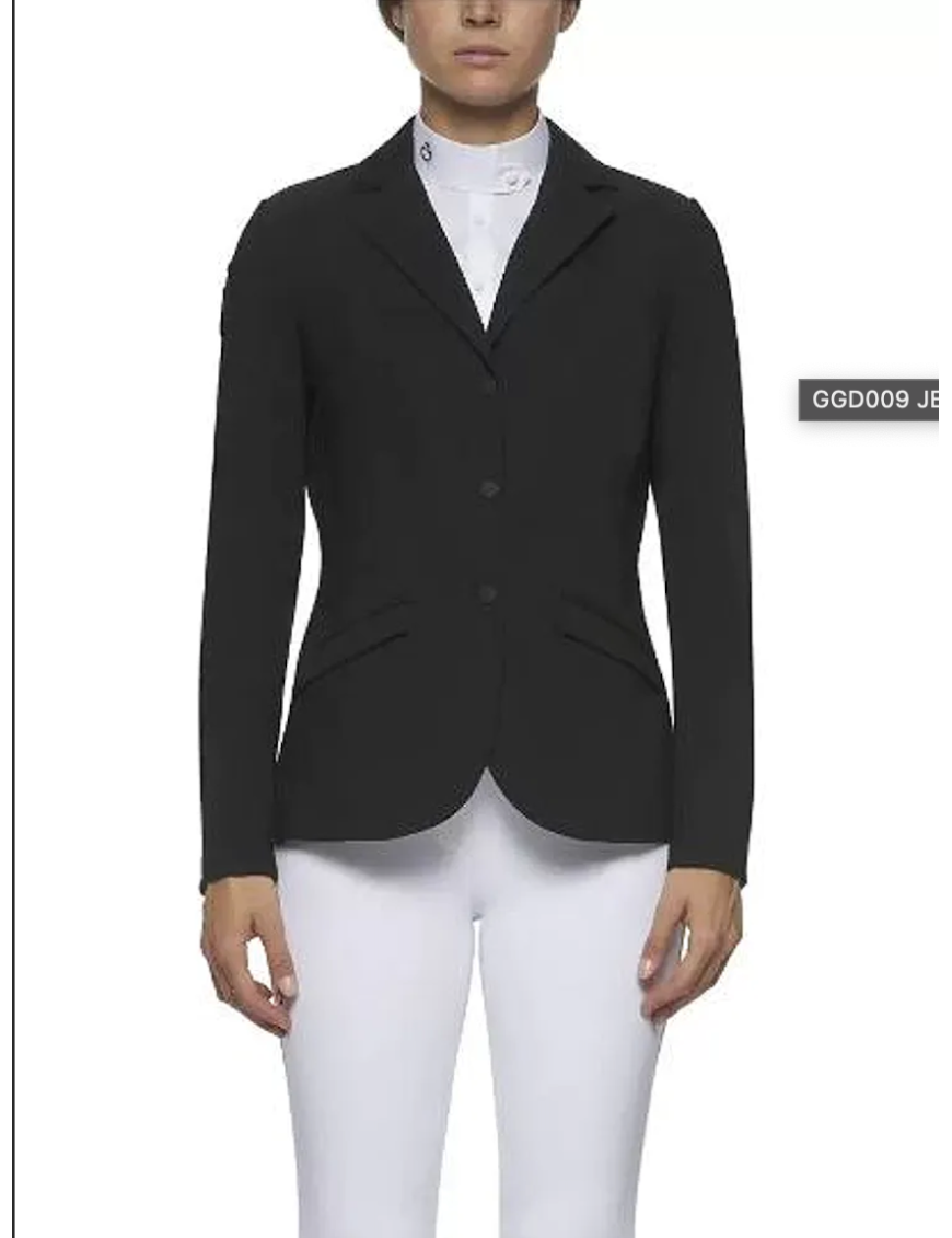 Cavalleria Toscana - Vestes de concours - Veste de concours Femme GGD009 Noir