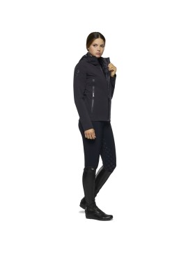 Cavalleria Toscana - Blousons - Blouson Impermeable avec sans manches intérieur détachable Femme GID234 Marine