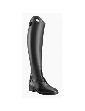 Parlanti - Chaussant - Bottes Miami Noir Unisexe avec lacets