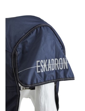 Eskadron - Couvertures - Couverture Waterproof Extérieur AVEC Cou détachable "Oméga" 400 Gr Marine