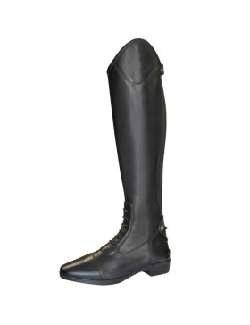 Privilège Equitation - Chaussant - Bottes en cuir avec lacets Toscana noir