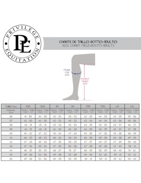 Privilège Equitation - Chaussant - Bottes en cuir avec lacets Toscana noir