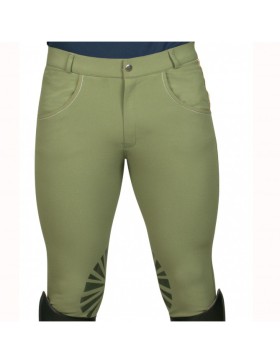 Flags And Cup - Pantalons - Pantalon Lorenzo Homme Vert clair