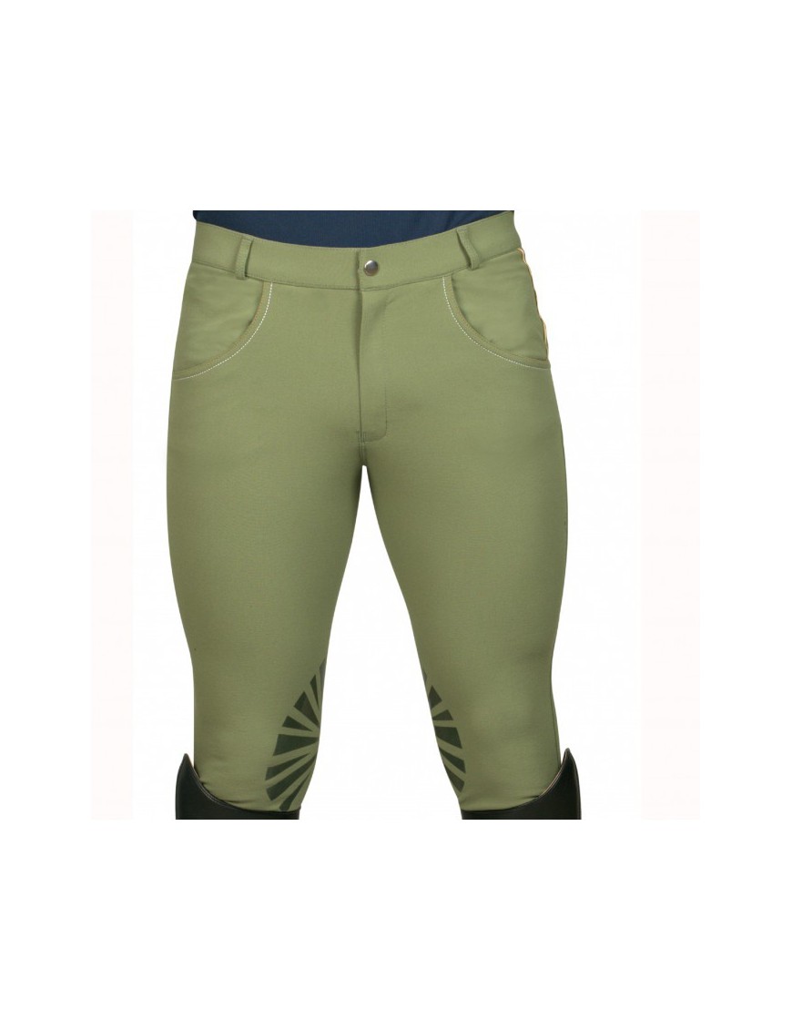 Flags And Cup - Pantalons - Pantalon Lorenzo Homme Vert clair