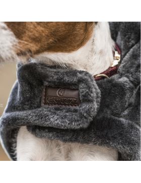 Kentucky - Manteaux chiens - Manteau Fake Fur Gris foncé