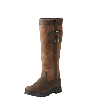 Ariat - Chaussant - Bottes d'écurie Eskdale H2O Femme Brun Java