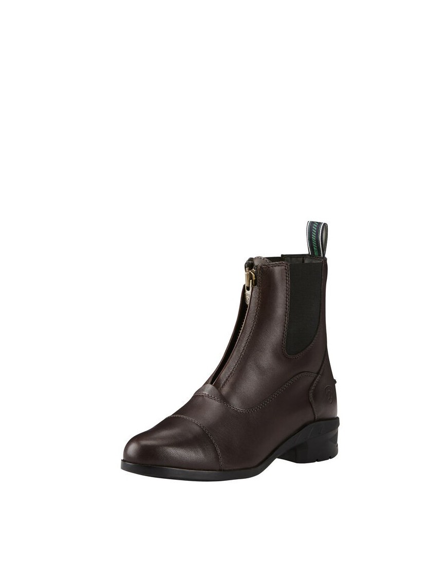 Ariat - Chaussant - Boots Heritage IV Zip Paddock Femme Marron