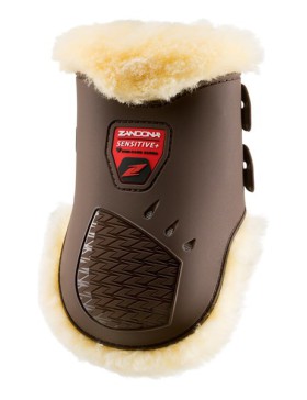 Zandona - Protections - Protèges-boulets Carbon Air Sentitive+ Fetlock Marron L