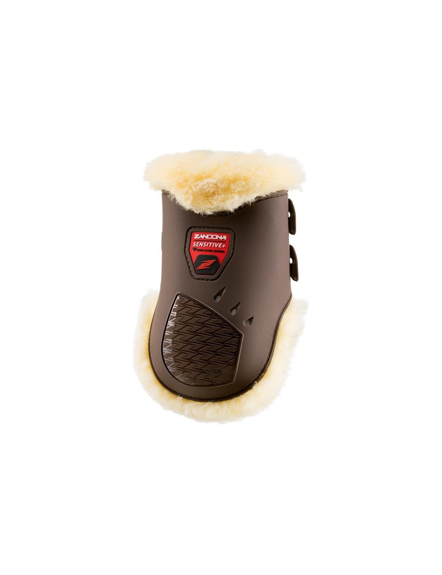 Zandona - Protections - Protèges-boulets Carbon Air Sentitive+ Fetlock Marron L