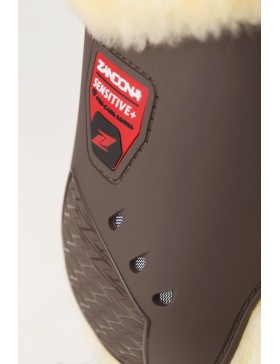 Zandona - Protections - Protèges-boulets Carbon Air Sentitive+ Fetlock Marron L