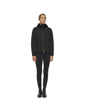 Cavalleria Toscana - Blousons - Veste à capuche en nylon Femme GID249 Noir