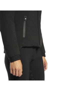 Cavalleria Toscana - Blousons - Veste à capuche en nylon Femme GID249 Noir