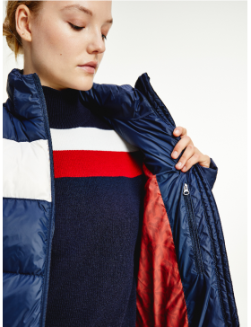 Tommy Hilfiger Equestrian - Blousons et Manteaux - Veste en Duvet Tommy Hilfiger Femme Marine