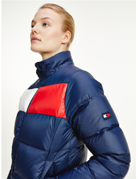 Tommy Hilfiger Equestrian - Blousons et Manteaux - Veste en Duvet Tommy Hilfiger Femme Marine