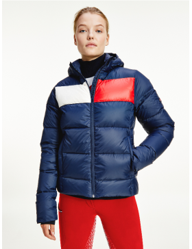 Tommy Hilfiger Equestrian - Blousons et Manteaux - Veste en Duvet Tommy Hilfiger Femme Marine