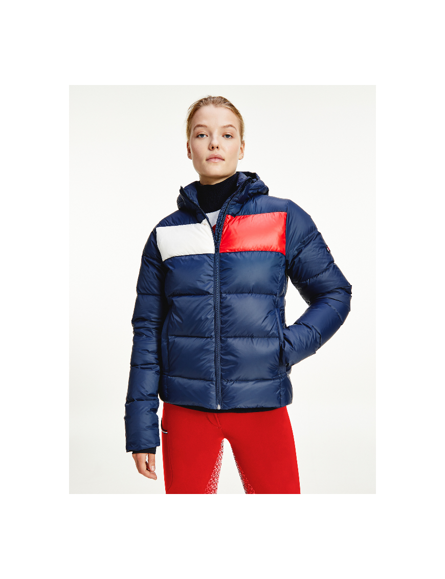 Tommy Hilfiger Equestrian - Blousons et Manteaux - Veste en Duvet Tommy Hilfiger Femme Marine