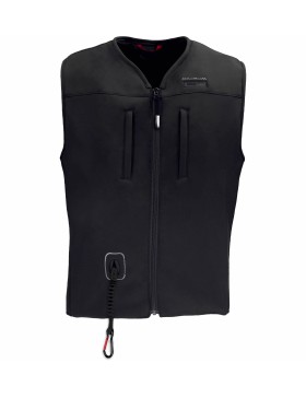 Segura - Cavalier - Gilet Air Bag avec Dorsale Homme Noir