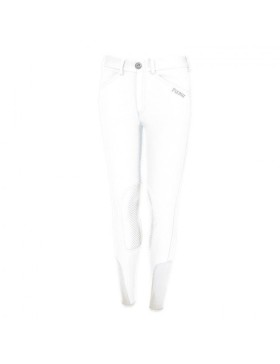 Pikeur - Cavalier - Pantalon enfant genoux gripp Brooklyn Blanc