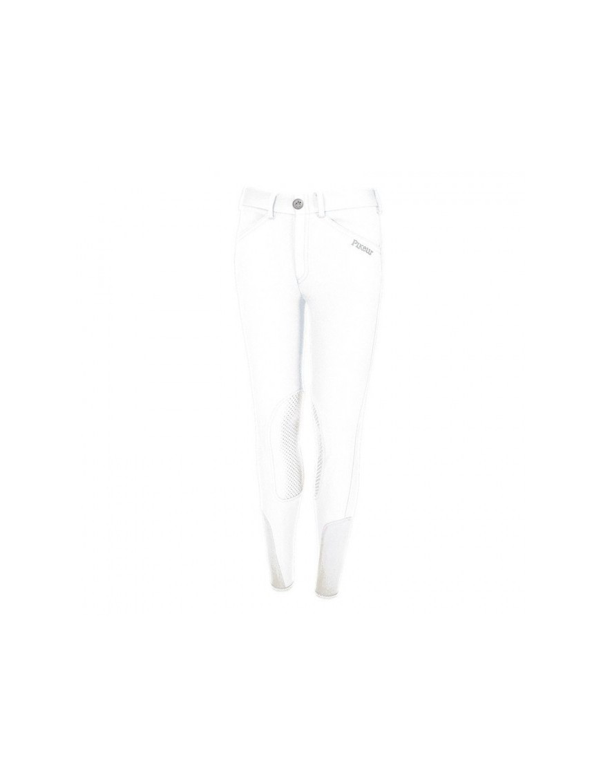 Pikeur - Cavalier - Pantalon enfant genoux gripp Brooklyn Blanc