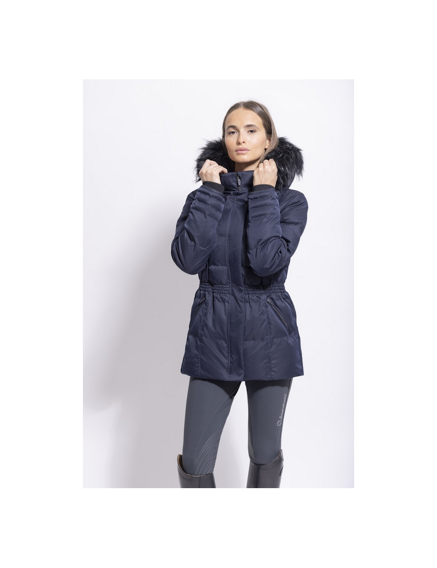 Samshield Collection - Blousons et manteaux - Blouson Long Femme Meribel Marine