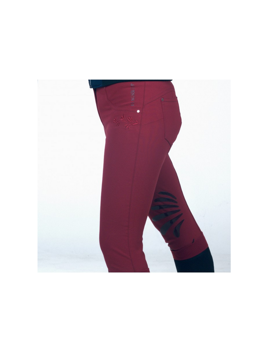 Flag's And Cup - Pantalons - Pantalon Enfant Fille "Nakina" Rouge