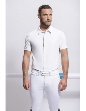 Samshield Collection - Polos et Chemises - Polos de concours manches courtes Homme Georgio Blanc