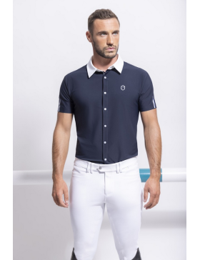 Samshield Collection - Polos et Chemises - Polos de concours manches courtes Homme Georgio Marine